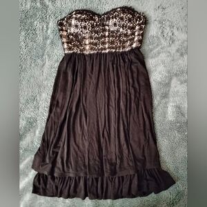 NWT ANTHROPOLOGIE Strapless Dress Women's Size 0